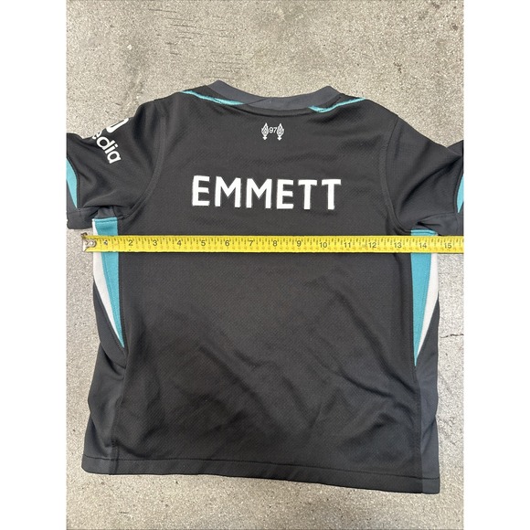 Nike Liverpool Away 2024-25 FC Jersey Youth Size Small Embroidered FN9203-322 - Picture 6 of 9